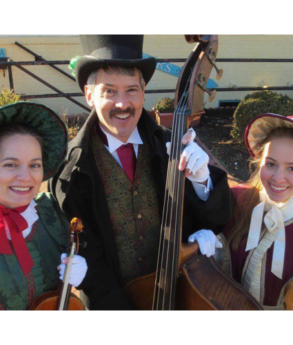 Strolling 18th Century Musicians